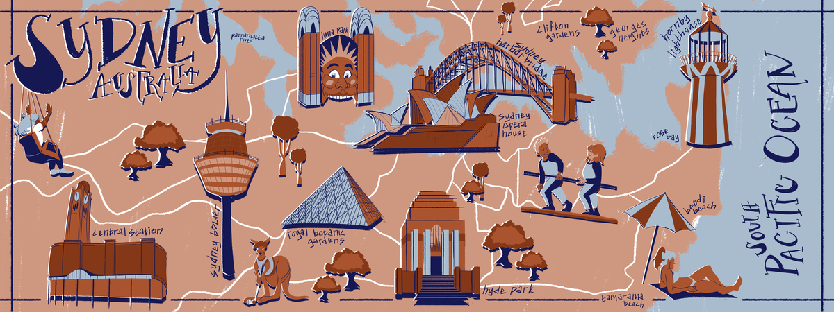 Sydney, NSW, Australia by Gabby Zemaitis