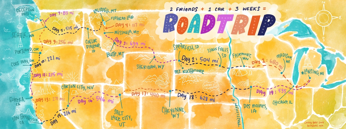 Great Western USA Roadtrip by Lainey Yehl