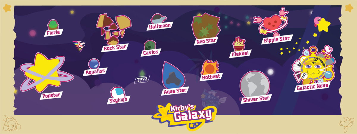 Kirby's Galaxy by auroraSLAP