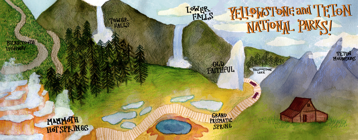 Yellowstone and Teton National Parks by Alex Reames