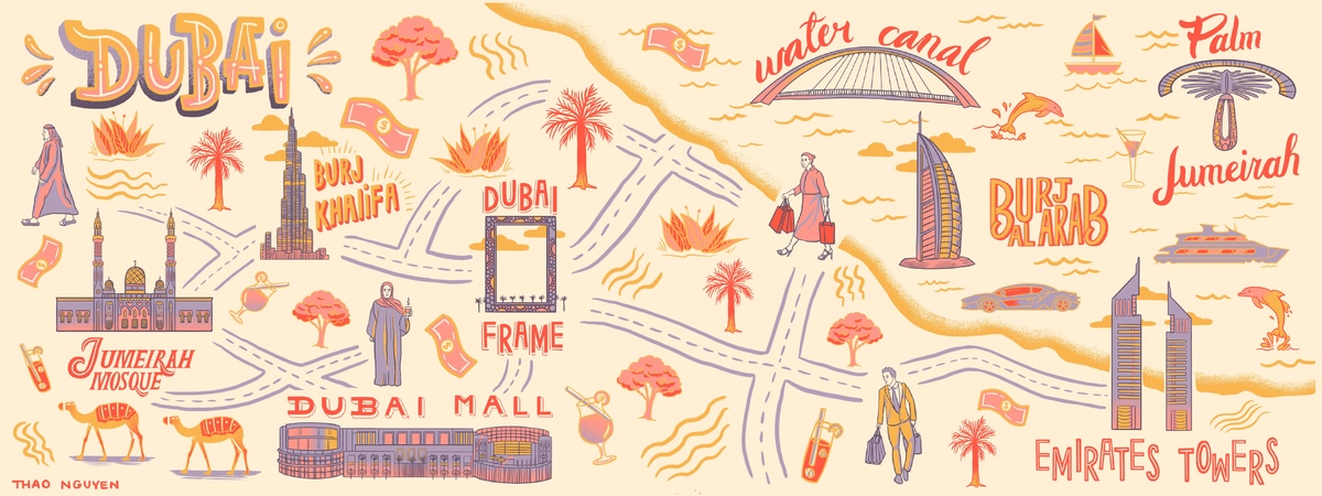 Dubai, United Arab Emirates by Thao Nguyen