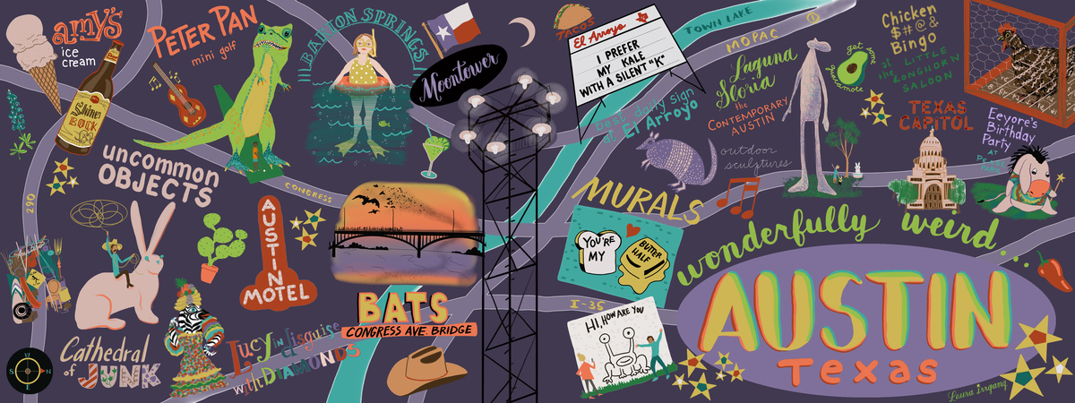 Wonderfully Weird Austin, Texas by Laura Irrgang