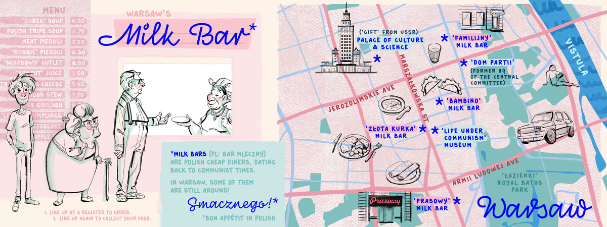 Milk Bars (Polish old-school diners) in Warsaw: Communist nostalgia by Kasia Kronenberger