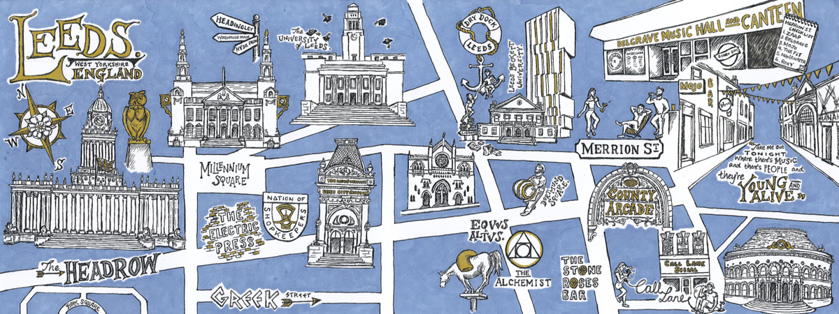 Young and Alive in Leeds by William J Sanders