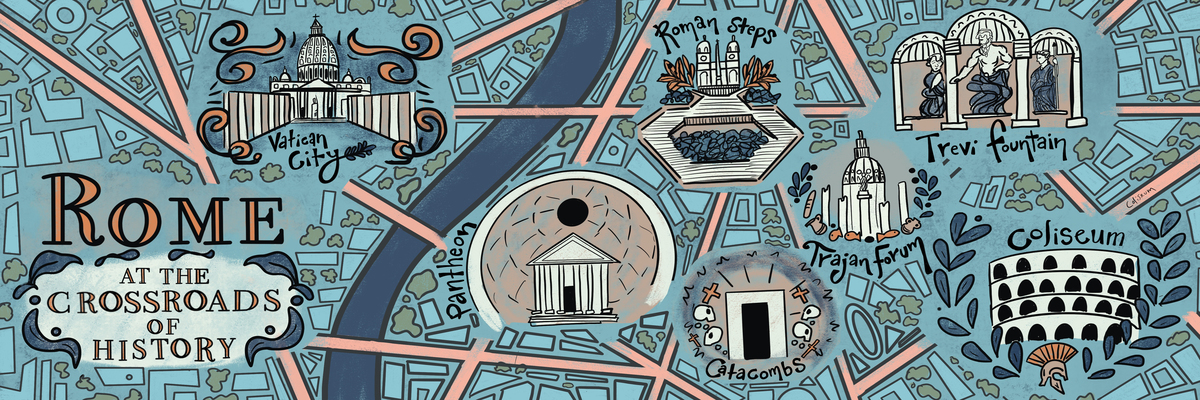 Rome, At the Crossroads of History by Lily Wenndt