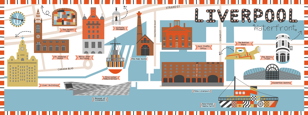 Liverpool Waterfront by Sarah Parr
