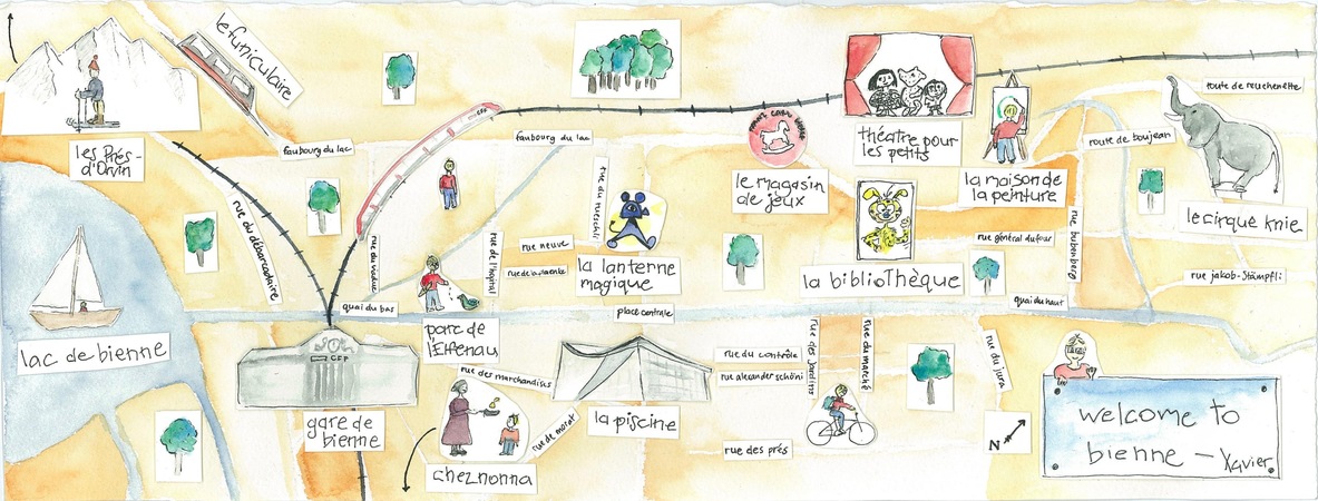 Welcome to Bienne - Xavier by Christiane Junod