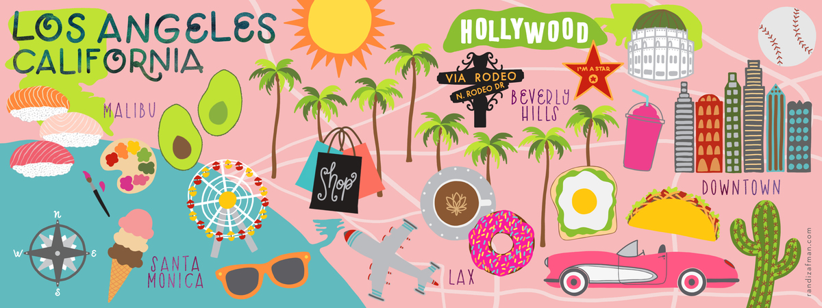 Welcome to Los Angeles, California! by Randi Zafman