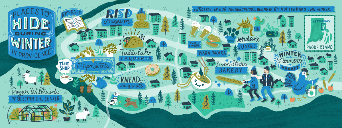Places to Hide During Winter in Providence, Rhode Island by Jessica McGuirl