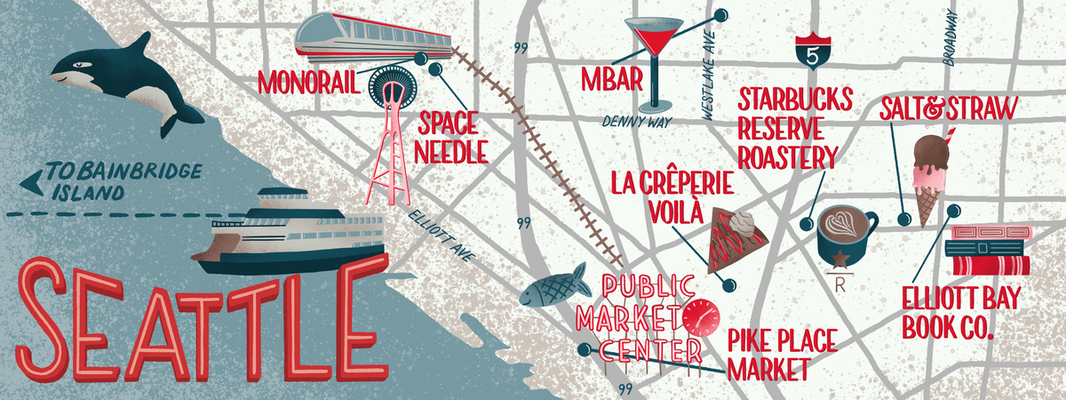 Seattle Favorites by Ashley Diers