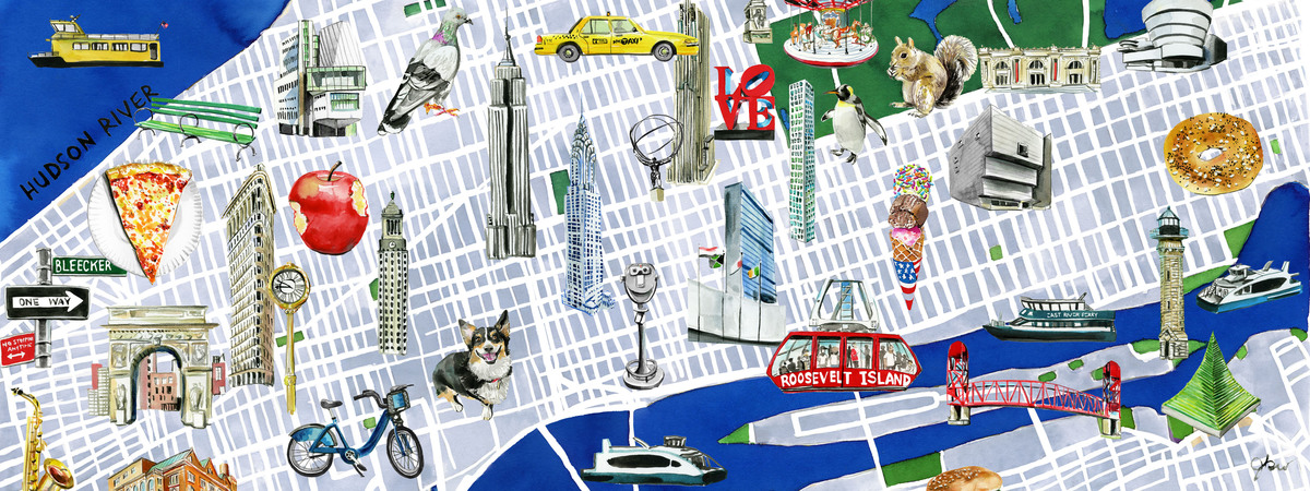 New York in Stride: An Insider's Walking Guide by Jessie Kanelos Weiner