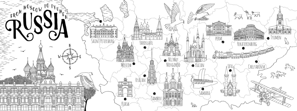 Russia: from Moscow to Tyumen by Franzi