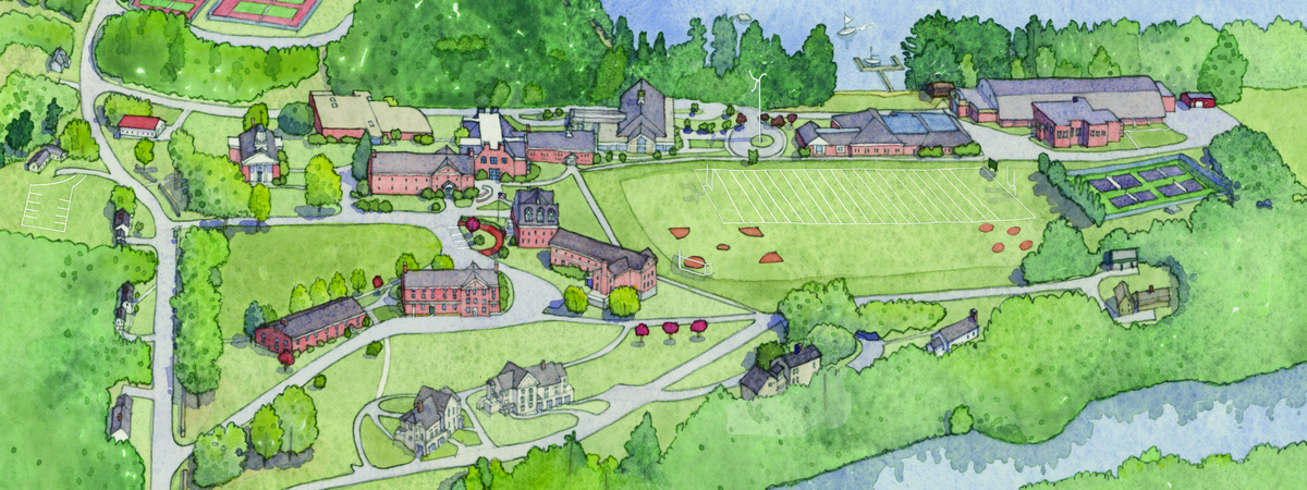 Cardigan Mountain School, New Hampshire by Tom Gastel