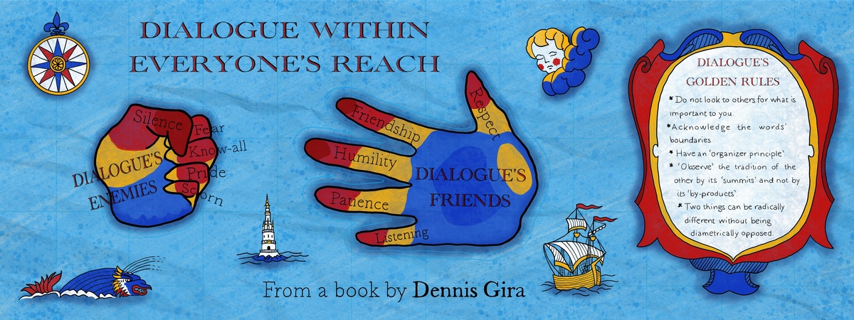 Dialogue Within Everyone’s Reach by Dennis Gira by Airelle Dubois