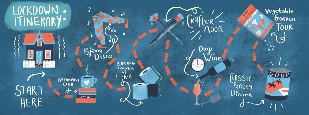 Mapping This Moment: Isolation Itinerary by Emily Dubious
