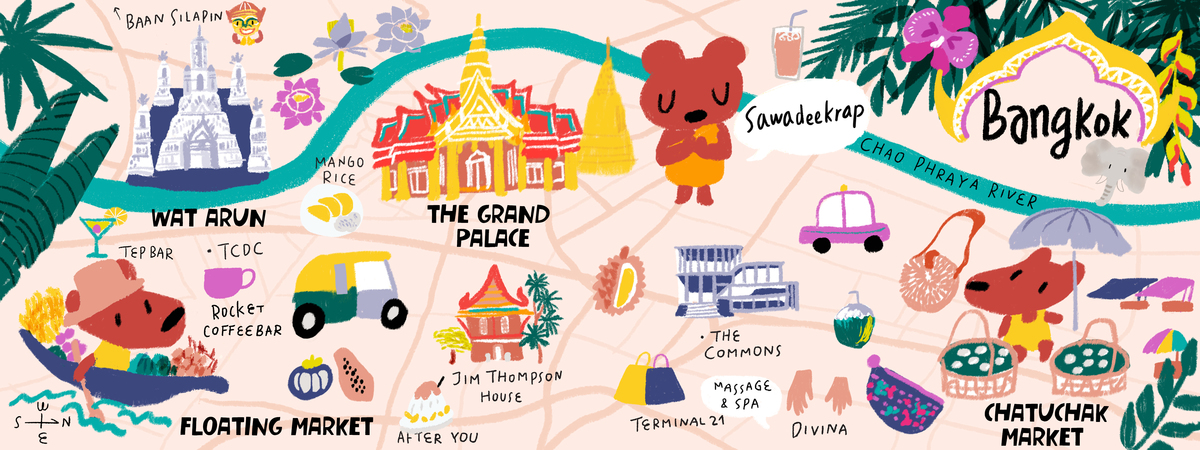 Places You Don't Want to Miss in Bangkok, Thailand by Cani
