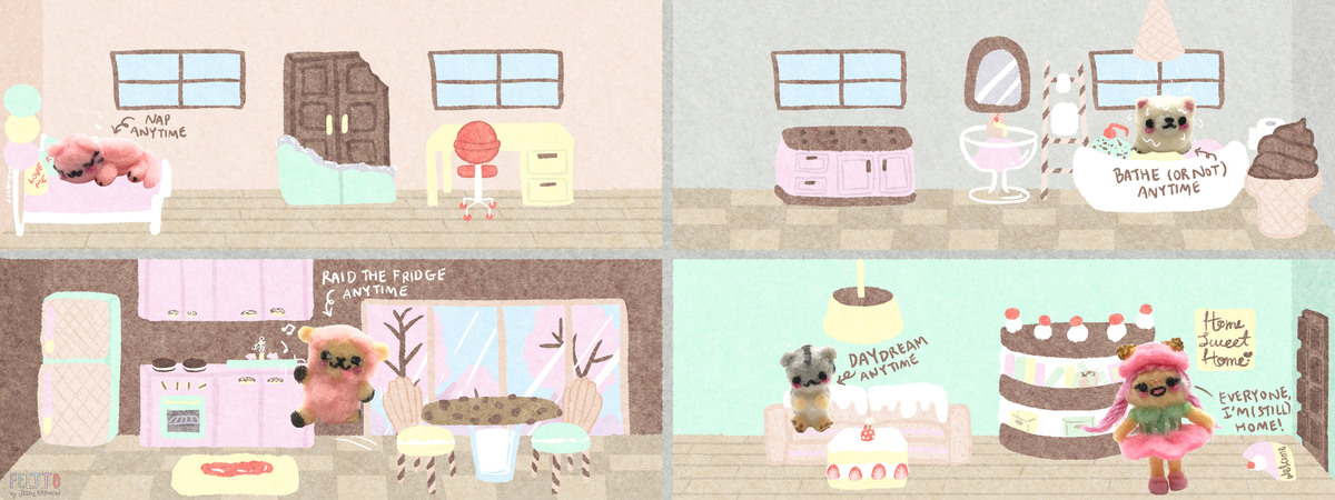 Mapping This Moment: Home Sweet Home by feltto