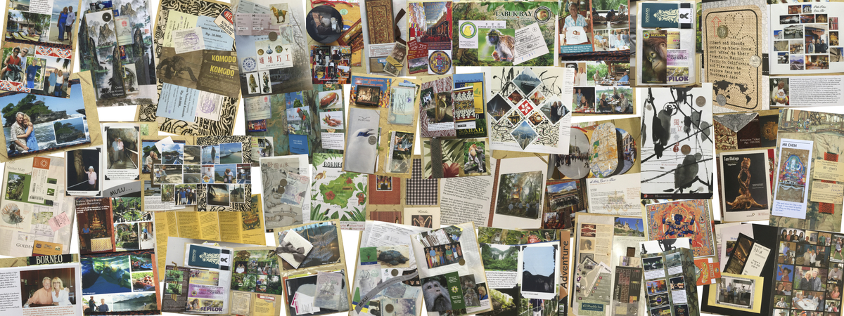 Mapping This Moment: Ephemera from a 2010 Trip to Asia by Rhonda Lerner