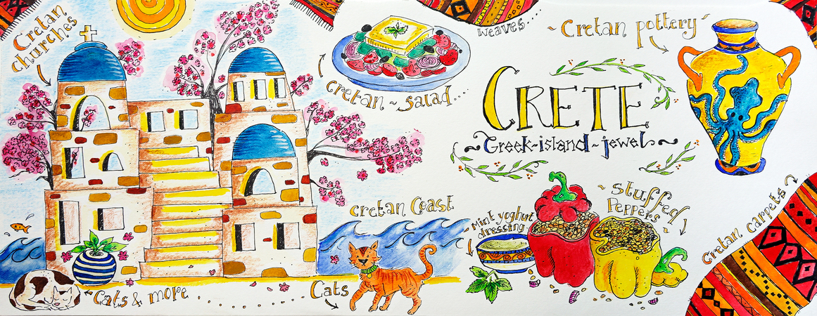 Crete, Greek Islands by Hasika Suresh