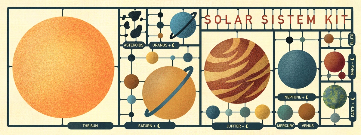Solar System Kit by Giulia Borghi