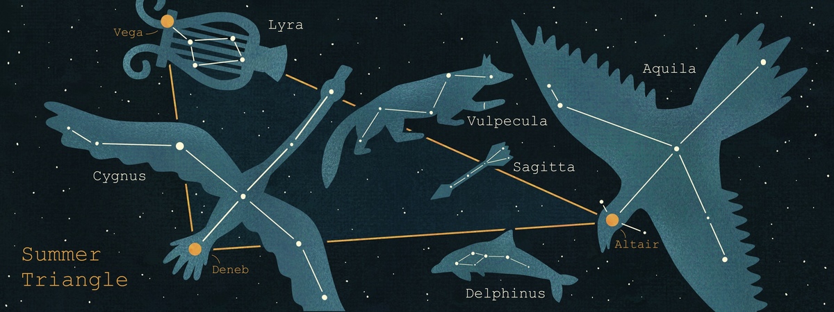 Summer Triangle by Giulia Borghi