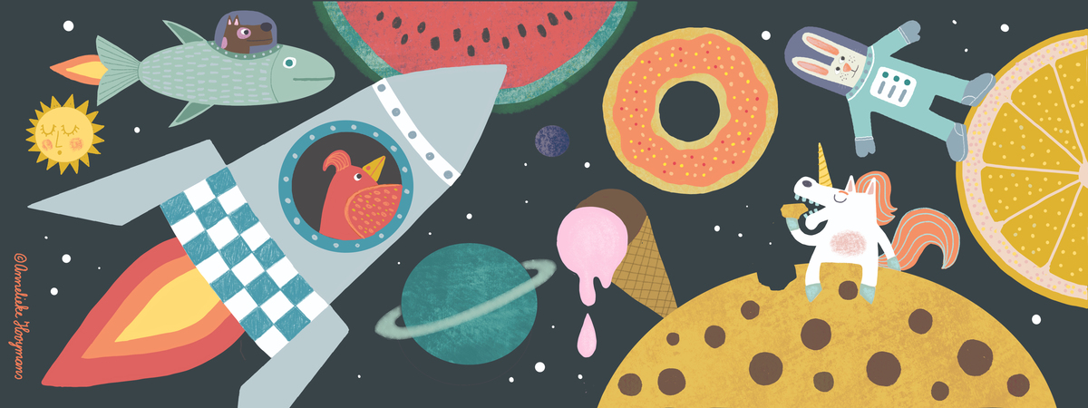 Searching for Sweet Space in Outer Space by Annelieke Hooymans