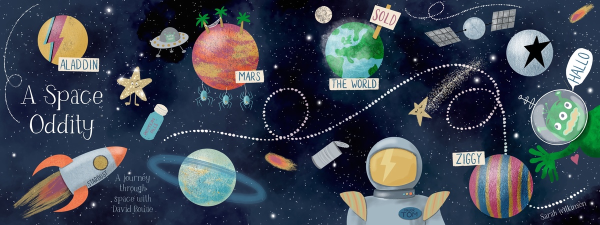 A Space Oddity by Silky Rose Design