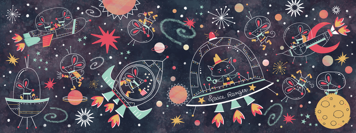 Space Mice by Angela Sbandelli