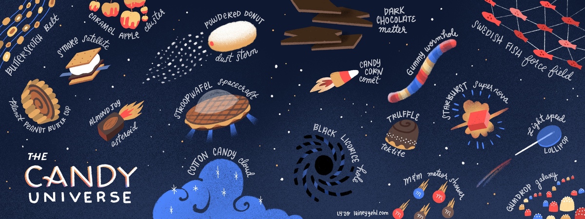 Candy Universe by Lainey Yehl