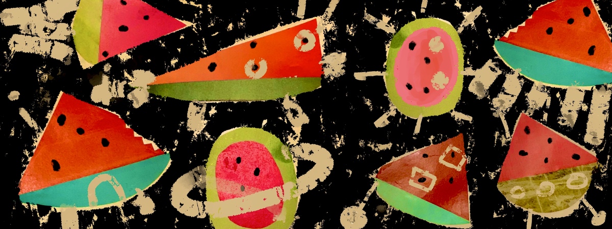 The Whimsical Wanderlust Watermelon Odyssey by Jane Pakis