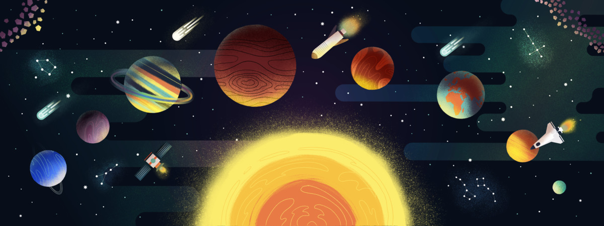 The Solar System by experimentsinmotion