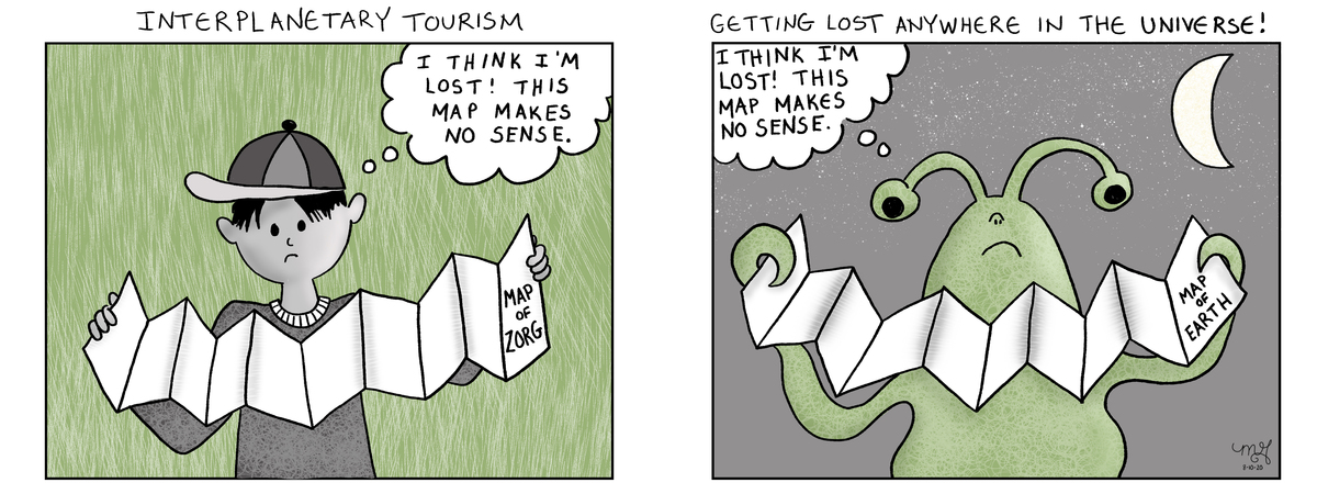 Interplanetary Tourism by Michelle Goggins