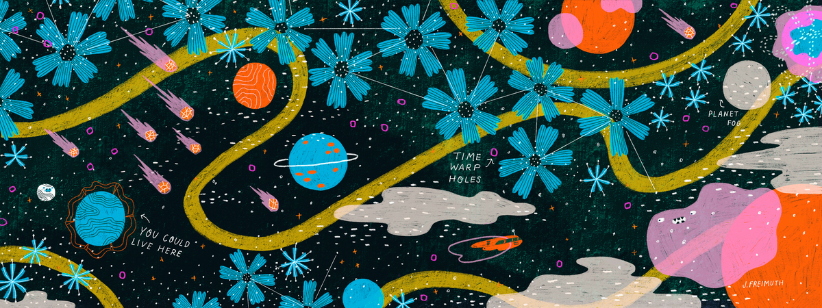 Imagine Space by Jenna Freimuth