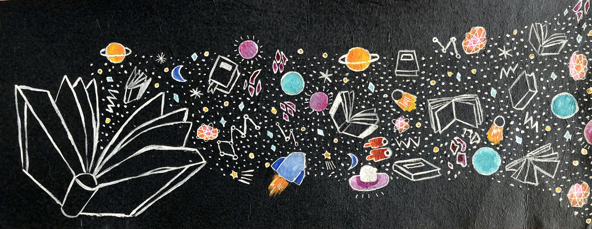 The Magical Universe of Books by Sara