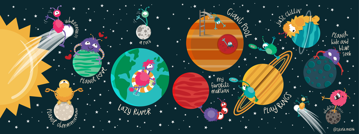 Alien Space Gym by sylvia masek