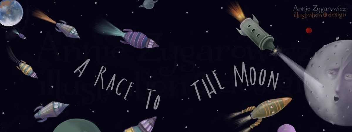 Race to the Moon by Annie Zygarowicz