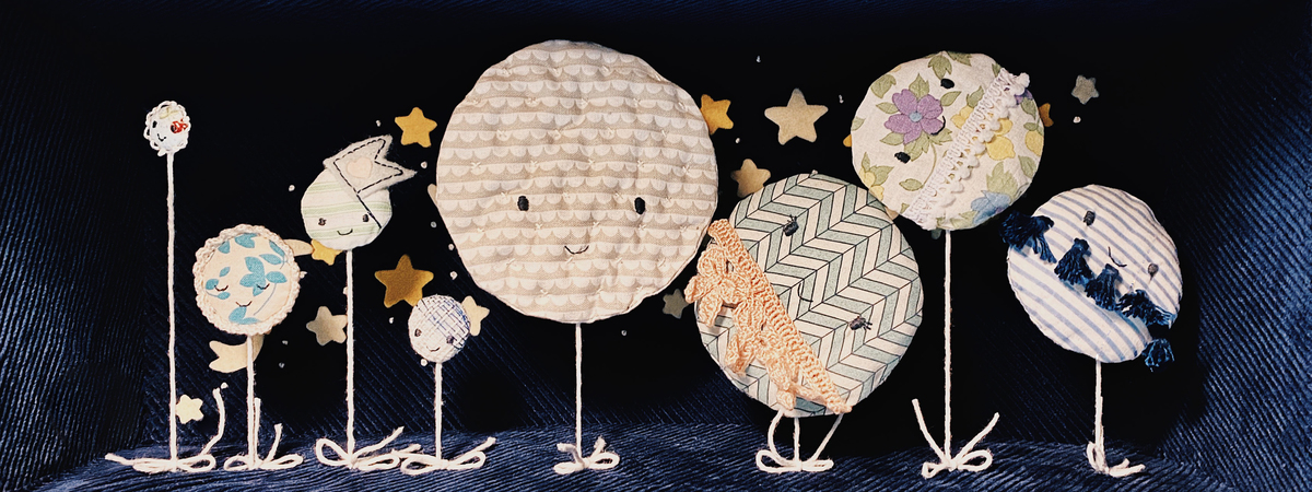 Gravity Defying Solar System by illustrationbyamanda