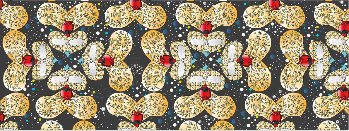 Space is like a love pattern map. by Andrea Pena