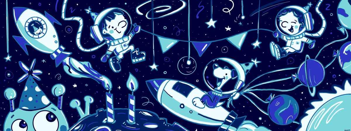 Space Party by Meg Anger