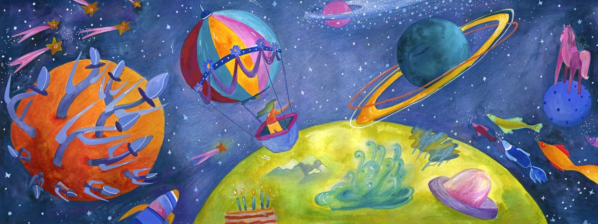 Space Map in a Dream by Alexandra Hochreiter