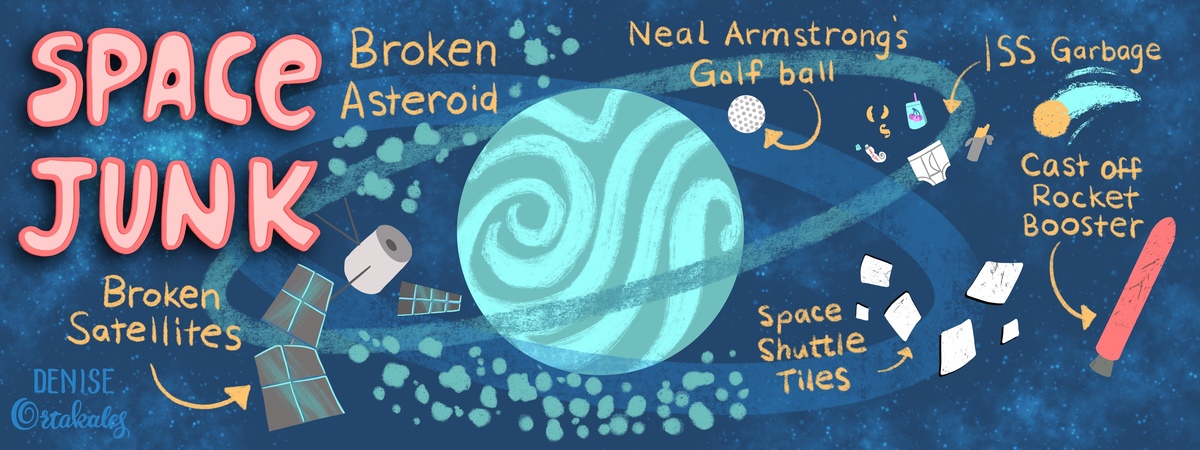 Space Junk by Denise Ortakales