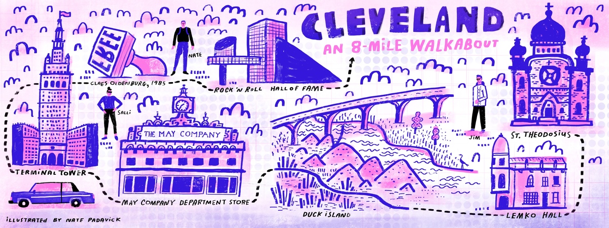 An 8-Mile Walkabout in Cleveland, Ohio by Nate Padavick