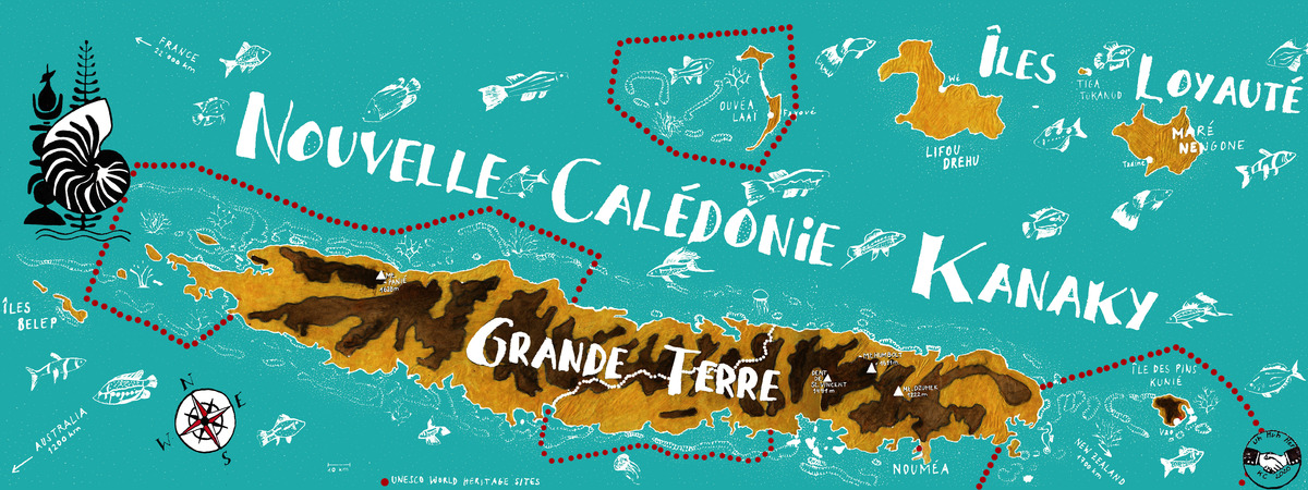 Nouvelle Calédonie by Karen Cotting