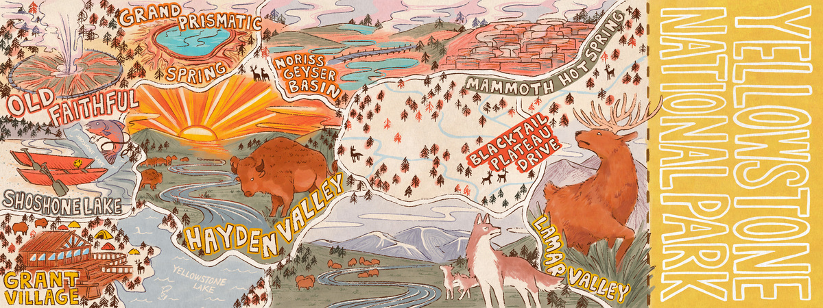 Yellowstone National Park by Eri Iguchi