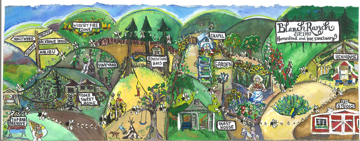 The Blanch Ranch of California by The Joyful Artist