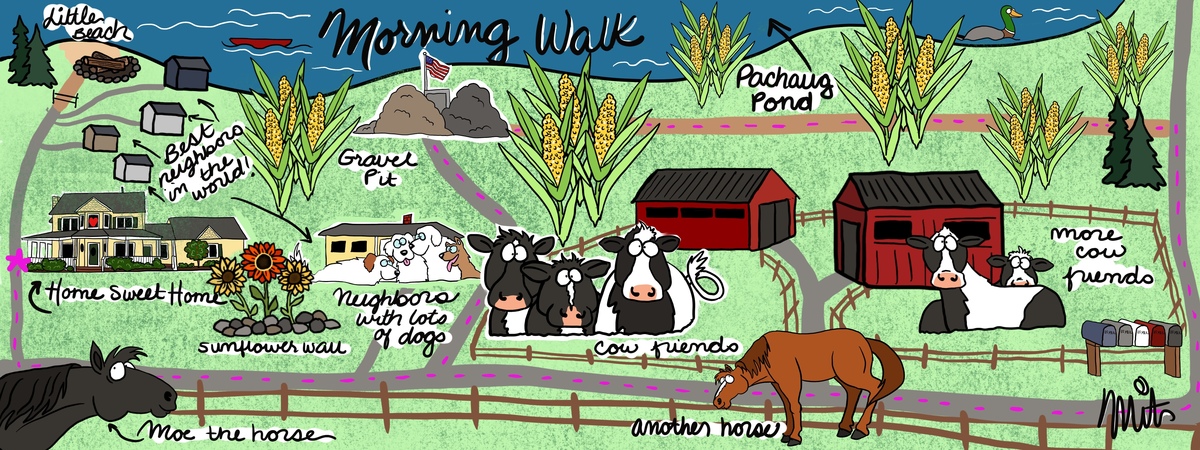 My MOOOOrning Walk! by Creations By Mit - Michele Katz