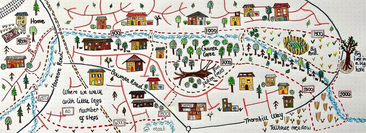 Where We Walk with Little Legs by Caroline Moore