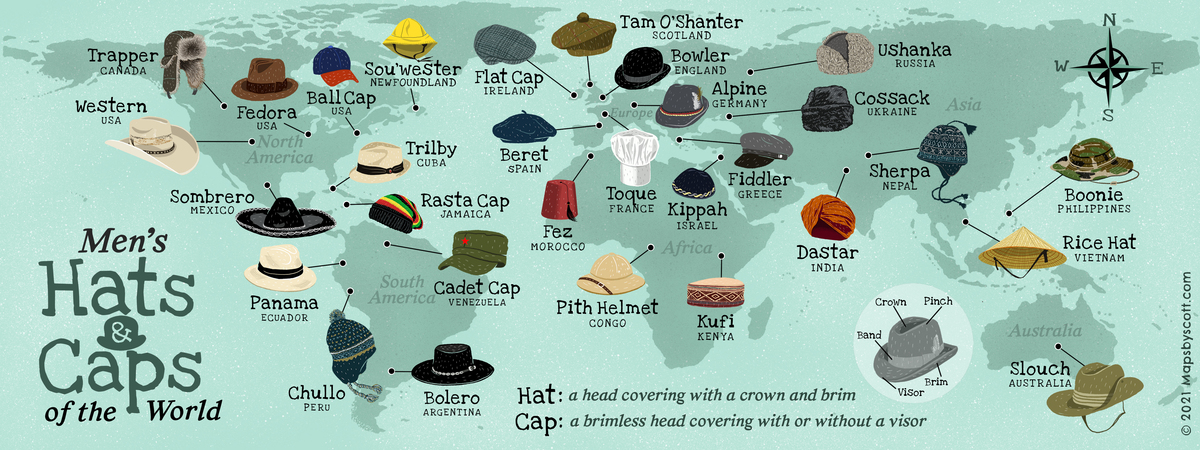 Hats of the World by Scott Schiller