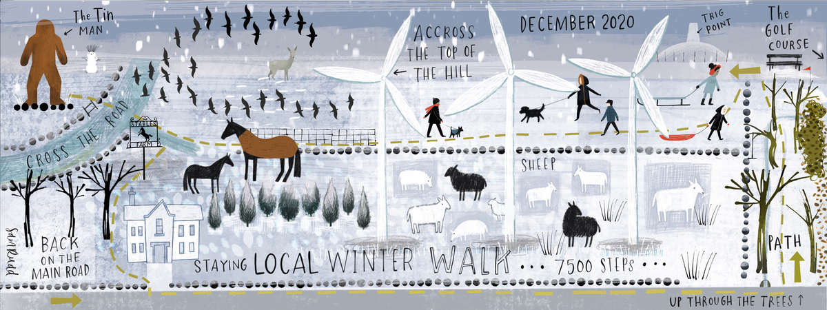 Staying Local Winter Walk around Lancashire, UK by Sam Rudd