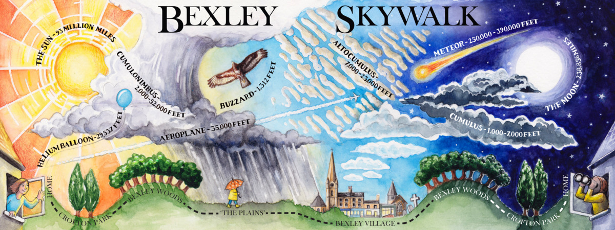 Skywalk in Bexley, UK by Alison Salter